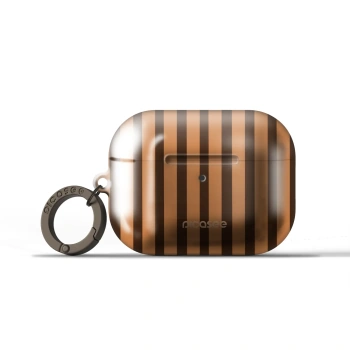 Obal pro Apple AirPods Pro 3 - Caramel lines