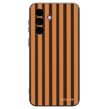 Picasee silikonový černý obal pro Samsung Galaxy A37 - Caramel lines