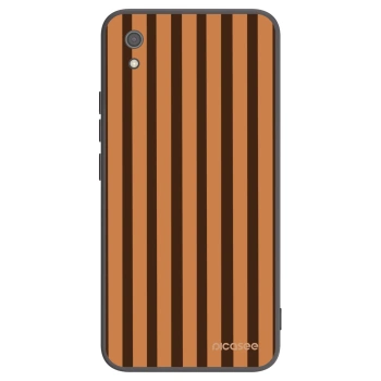 Picasee silikonový černý obal pro Xiaomi Redmi 7A - Caramel lines