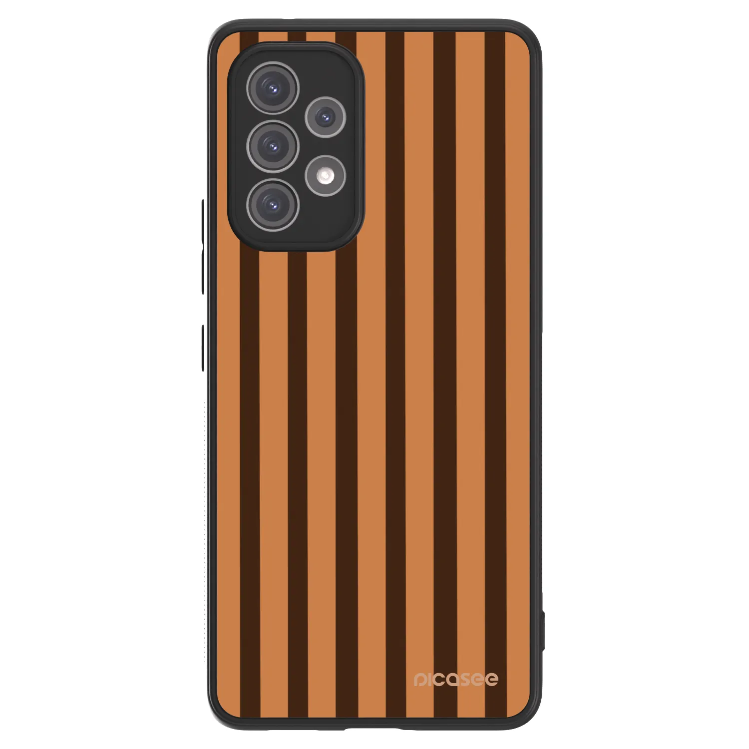 Picasee ULTIMATE CASE pro Samsung Galaxy A52 5G A525F - Caramel lines