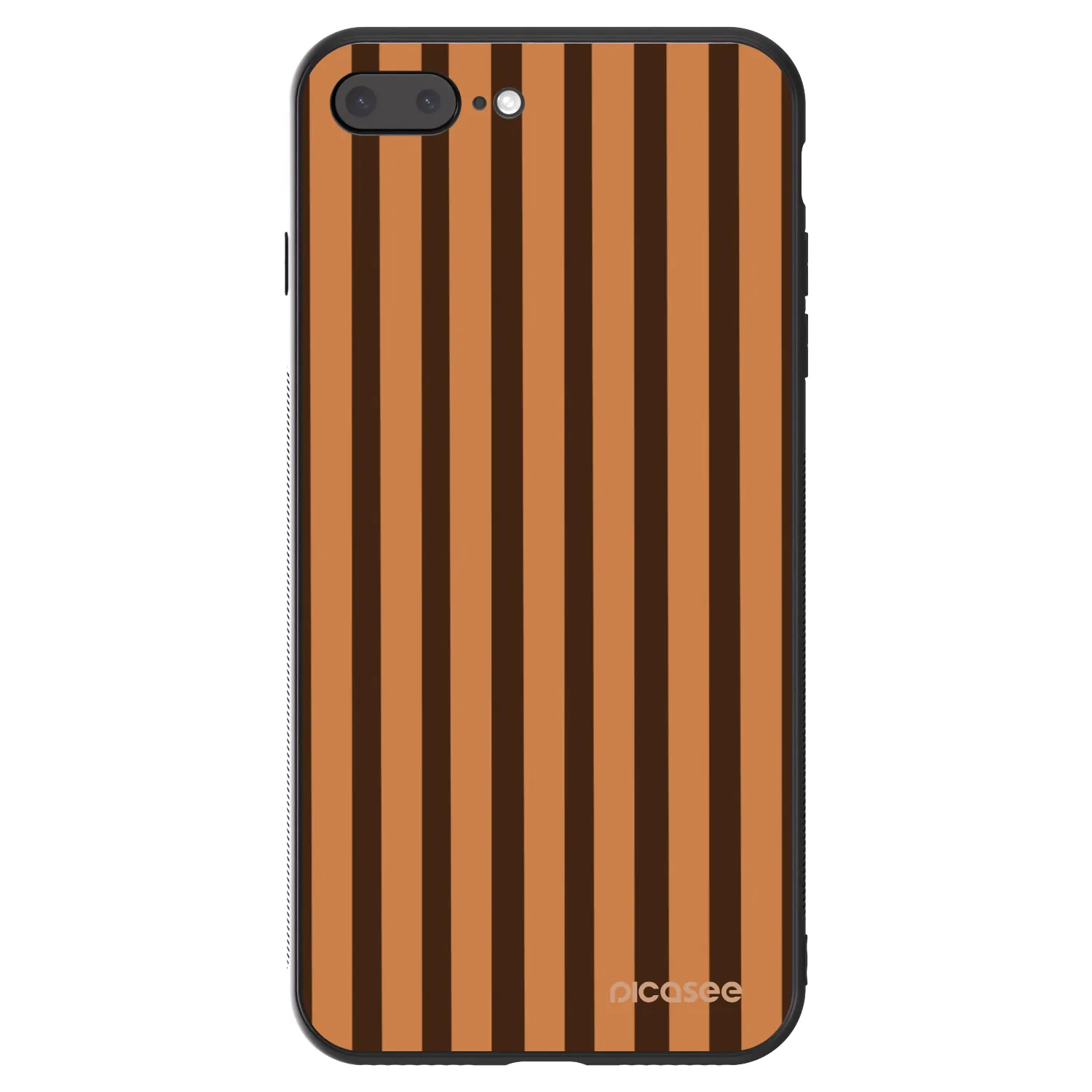 Picasee ULTIMATE CASE pro Apple iPhone 8 Plus - Caramel lines