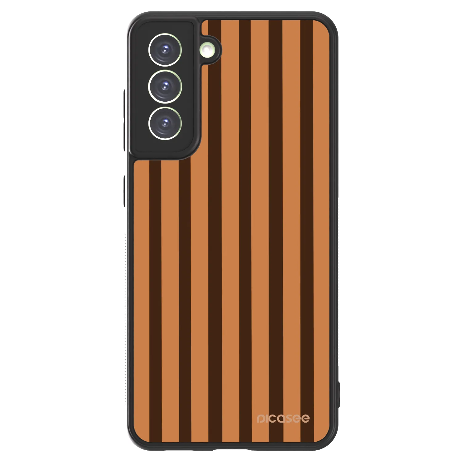 Picasee ULTIMATE CASE pro Samsung Galaxy S21 FE 5G - Caramel lines