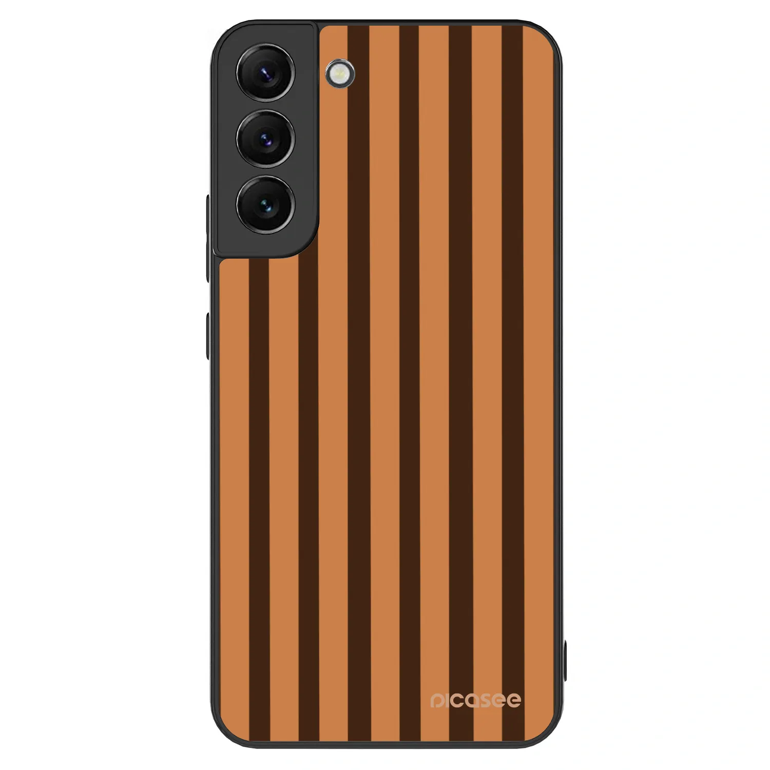 Picasee ULTIMATE CASE pro Samsung Galaxy S22+ 5G - Caramel lines