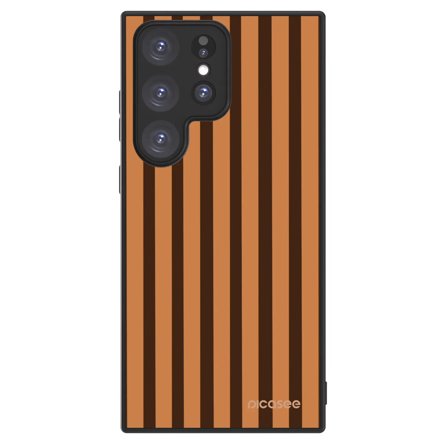 Picasee ULTIMATE CASE PowerShare pro Samsung Galaxy S23 Ultra 5G - Caramel lines