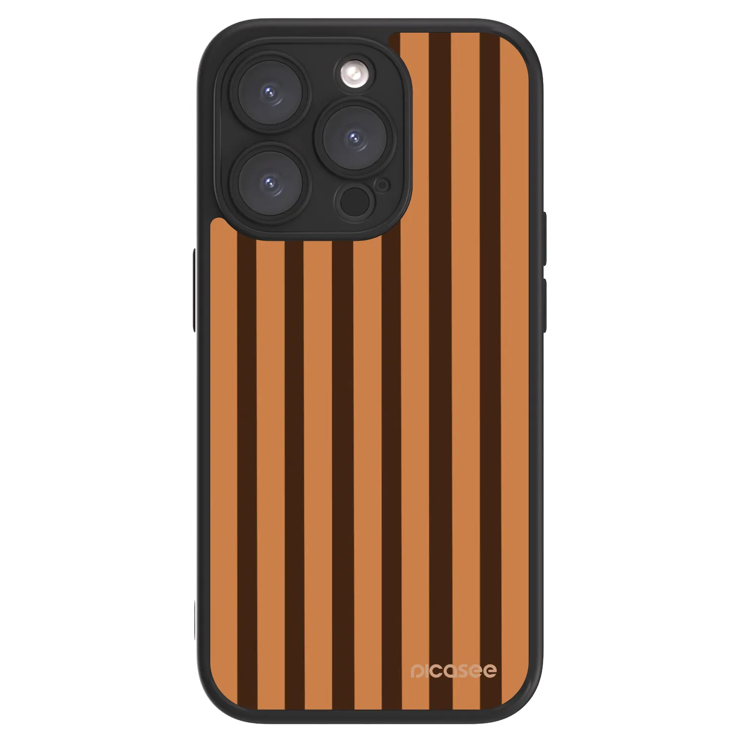 Picasee ULTIMATE CASE pro Apple iPhone 15 Pro - Caramel lines