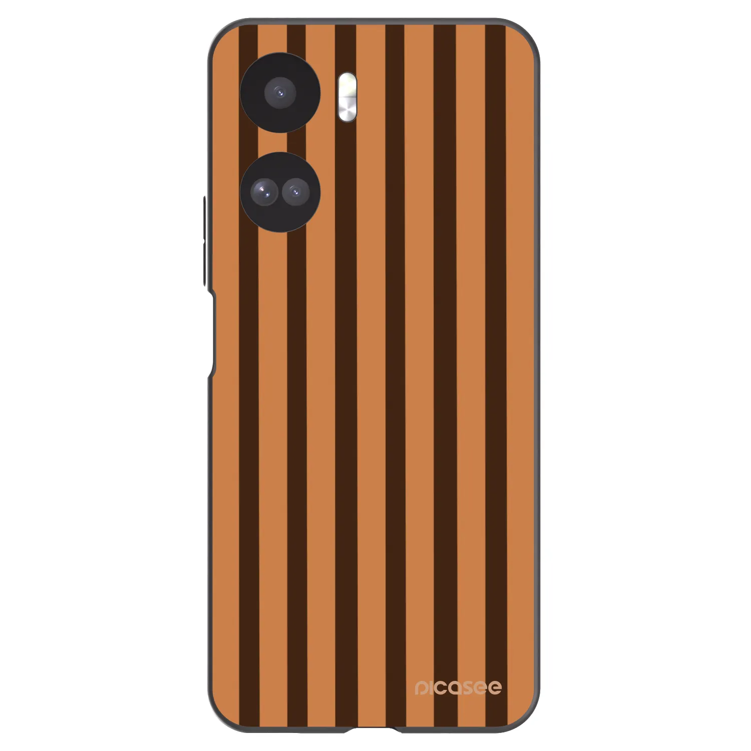 Picasee silikonový černý obal pro Honor 90 Lite 5G - Caramel lines