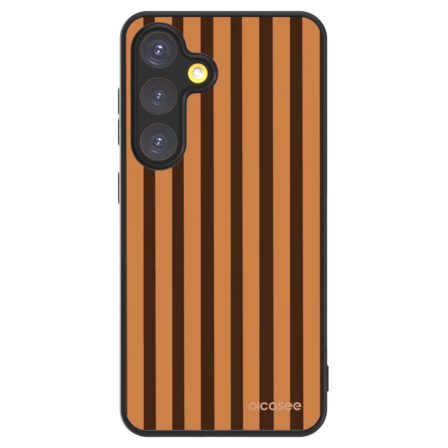 Picasee ULTIMATE CASE pro Samsung Galaxy S24 S921B 5G - Caramel lines