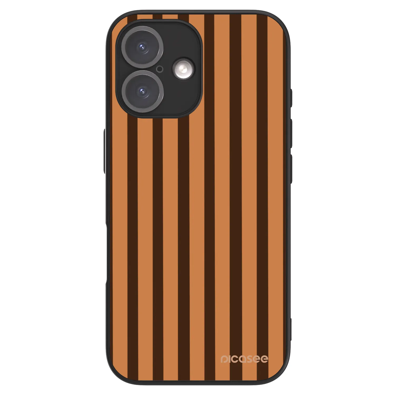 Picasee ULTIMATE CASE pro Apple iPhone 16 - Caramel lines