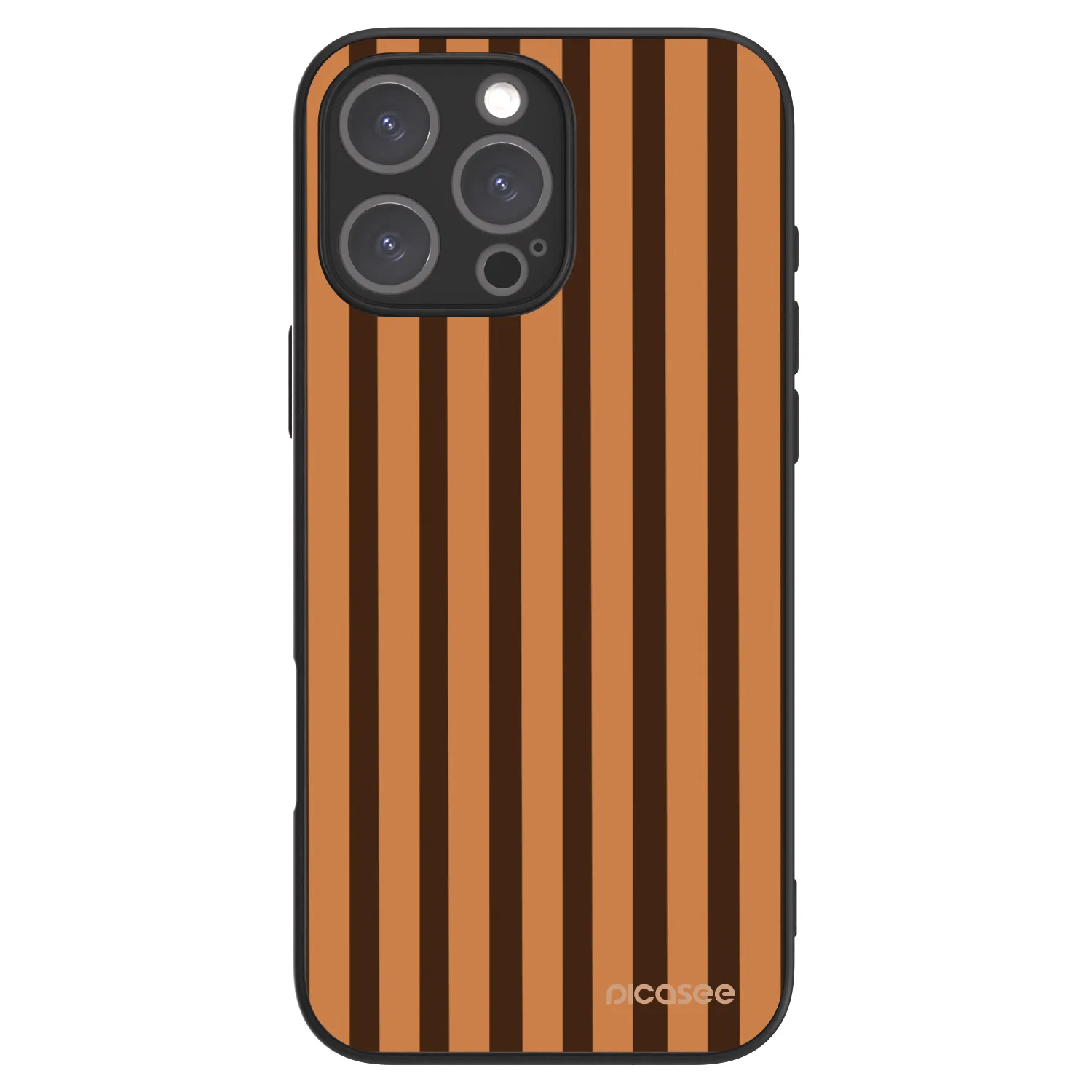 Picasee ULTIMATE CASE MagSafe pro Apple iPhone 16 Pro Max - Caramel lines