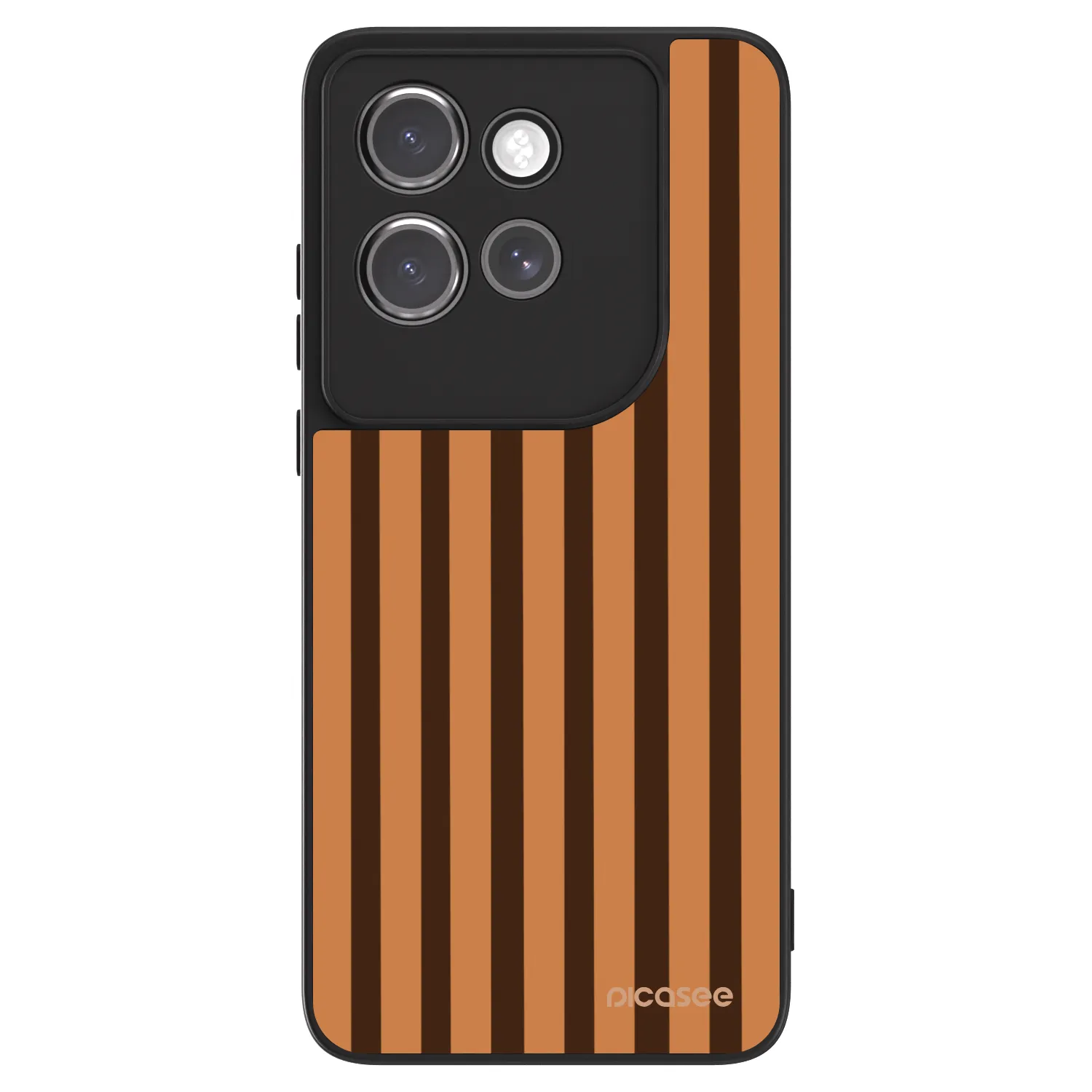Picasee ULTIMATE CASE pro Motorola Edge 50 Neo - Caramel lines