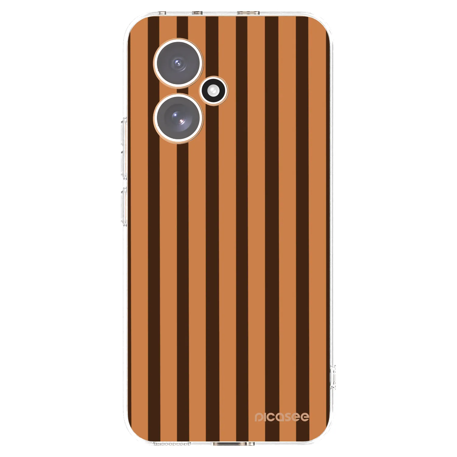 Picasee silikonový průhledný obal pro Honor 400 5G - Caramel lines