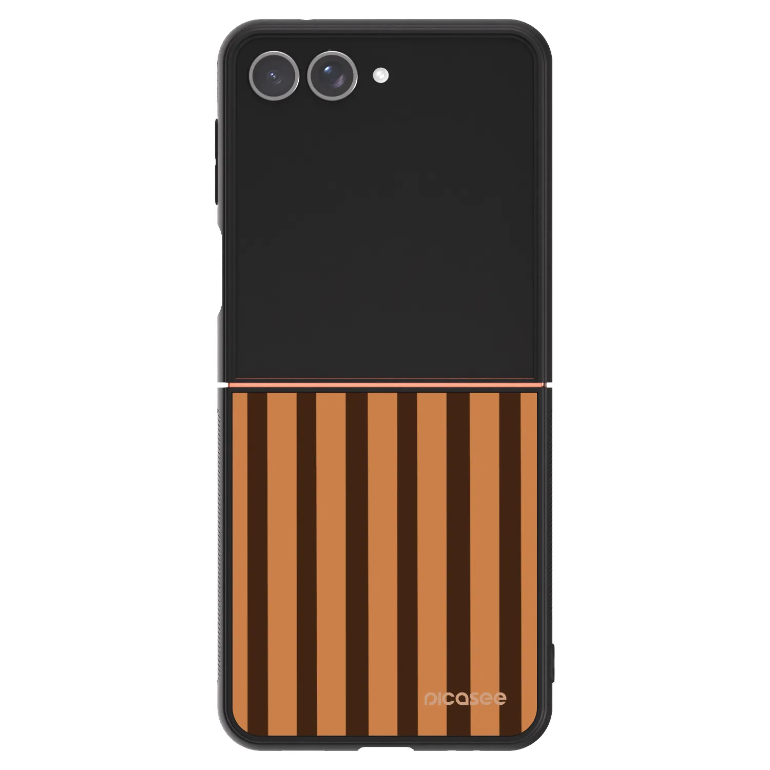 Picasee ULTIMATE CASE pro Samsung Galaxy Z Flip7 5G - Caramel lines