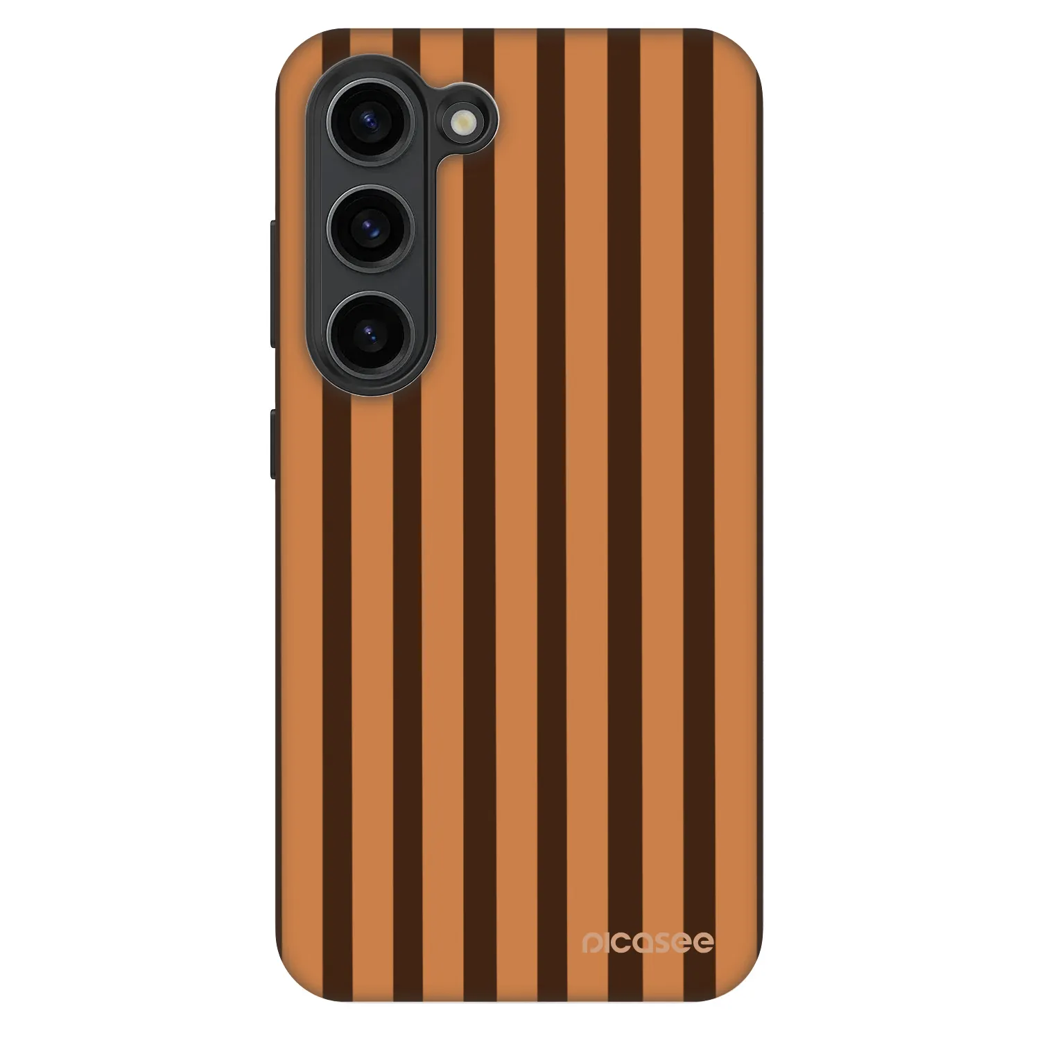 Picasee Fashion Case pro Samsung Galaxy S23 5G - Caramel lines