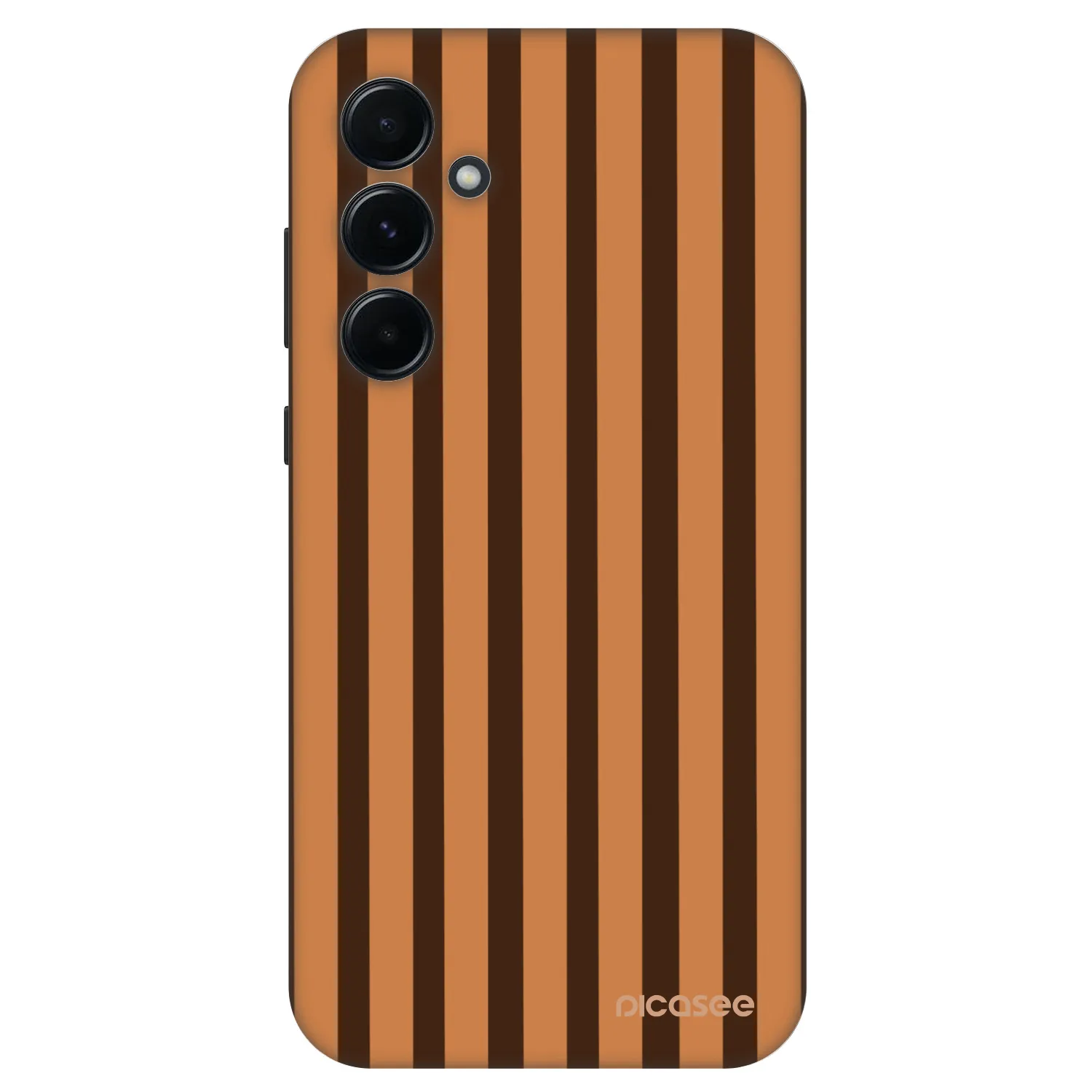 Picasee Fashion Case pro Samsung Galaxy A55 5G A556B - Caramel lines
