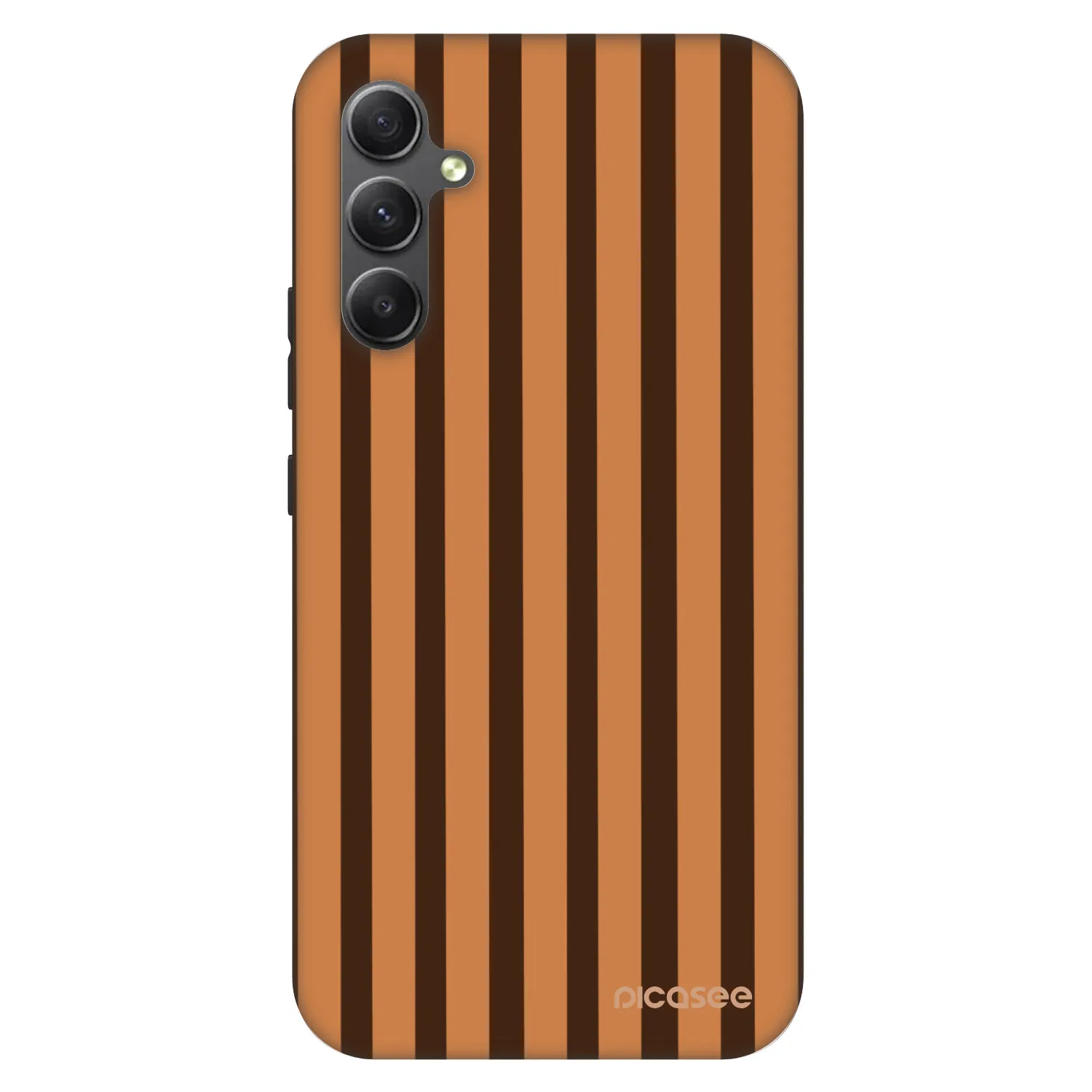 Picasee Fashion Case pro Samsung Galaxy A34 5G A346B - Caramel lines