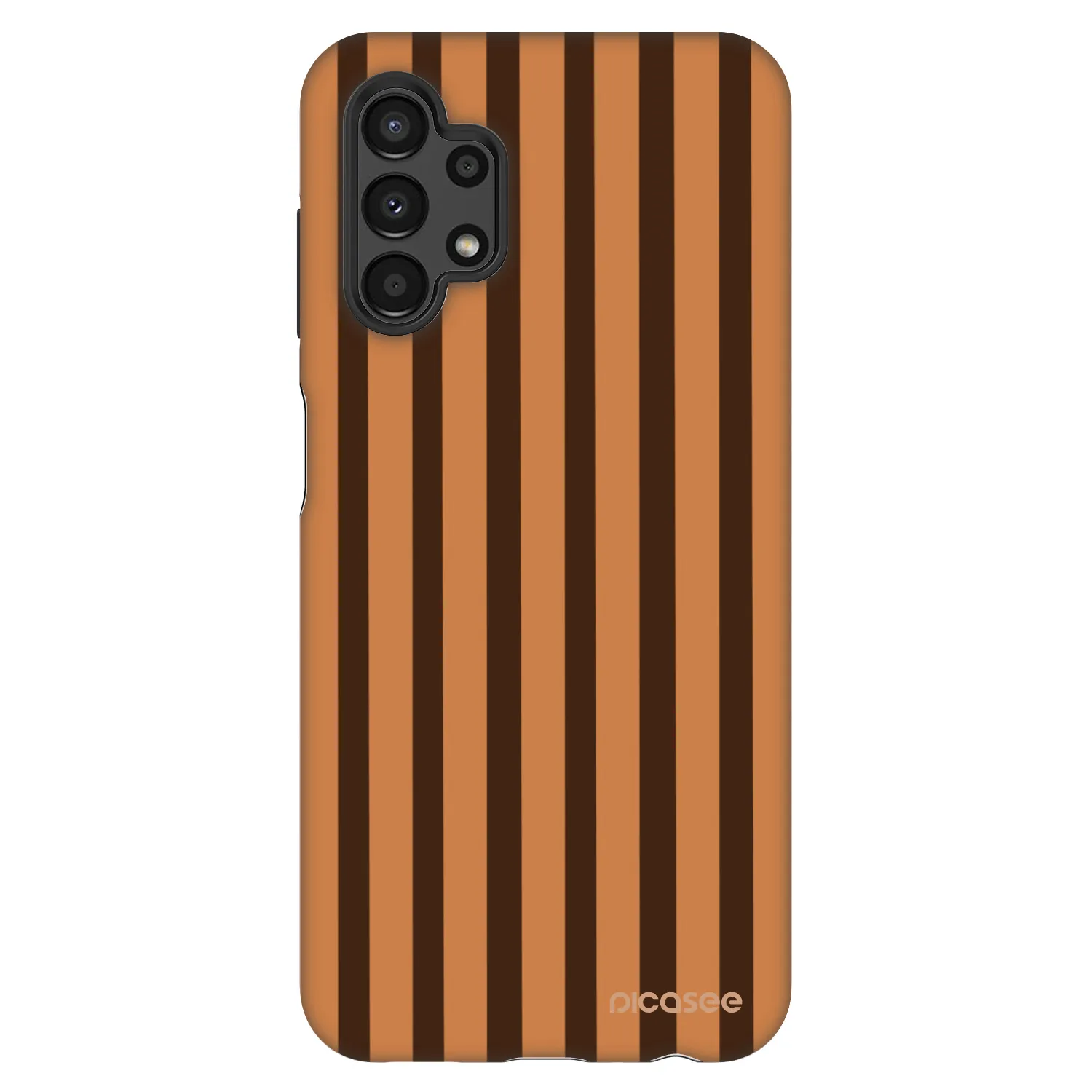Picasee Fashion Case pro Samsung Galaxy A13 4G A135 - Caramel lines