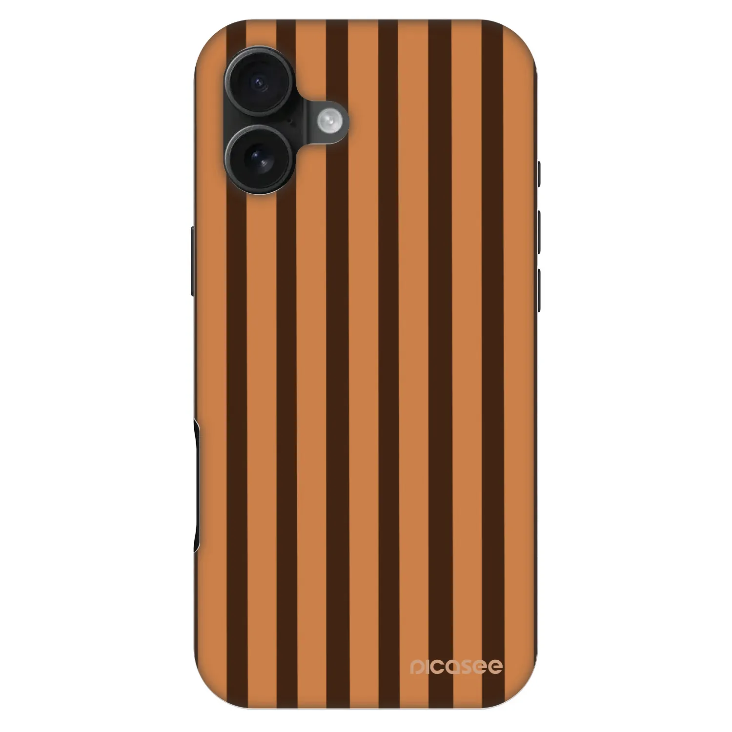 Picasee Fashion Case MagSafe Apple iPhone 16 Plus - Caramel lines