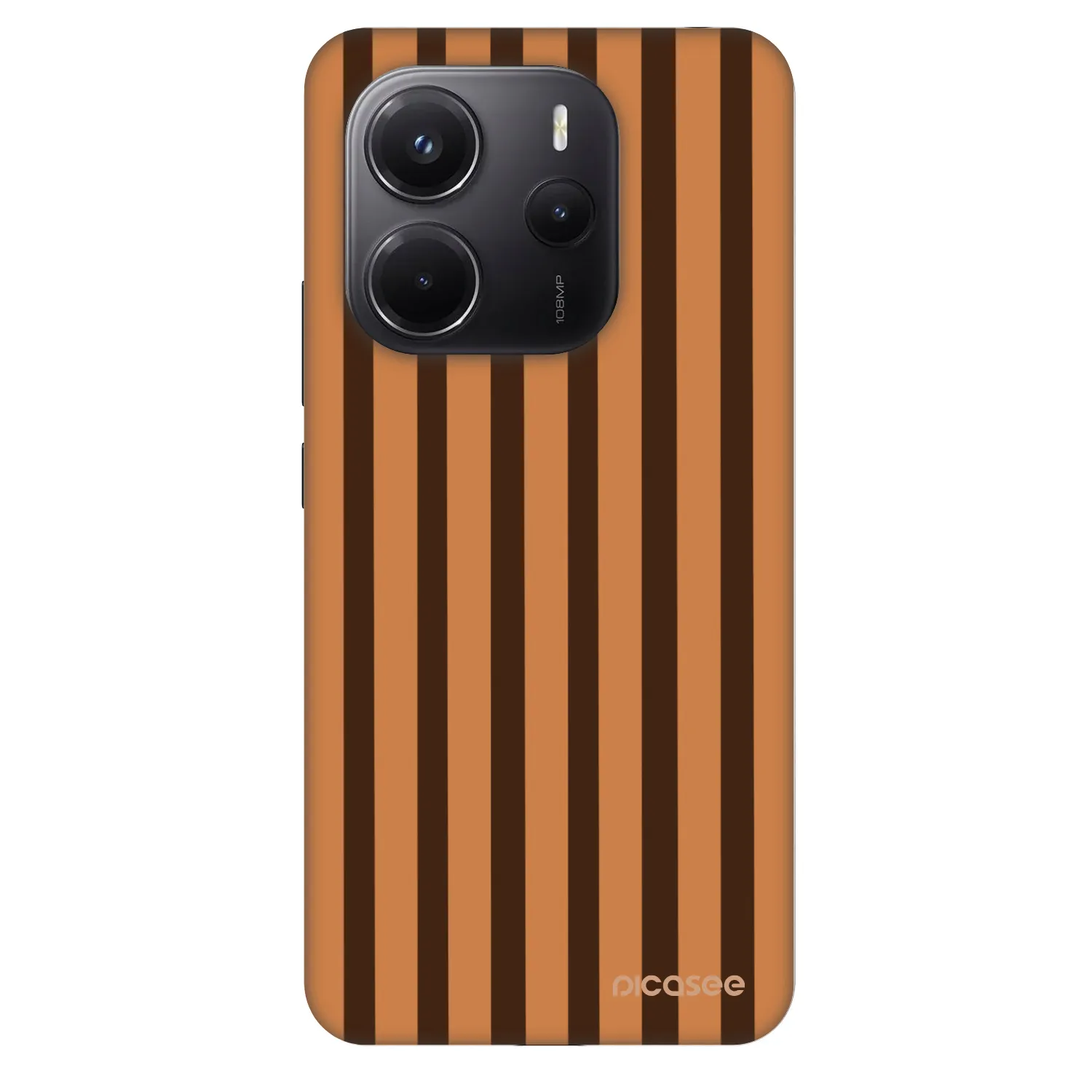 Picasee Fashion Case pro Xiaomi Redmi Note 14 4G - Caramel lines