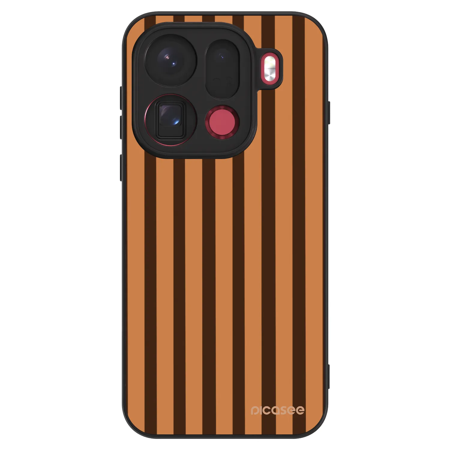 Picasee ULTIMATE CASE pro OPPO Find X9 Pro - Caramel lines