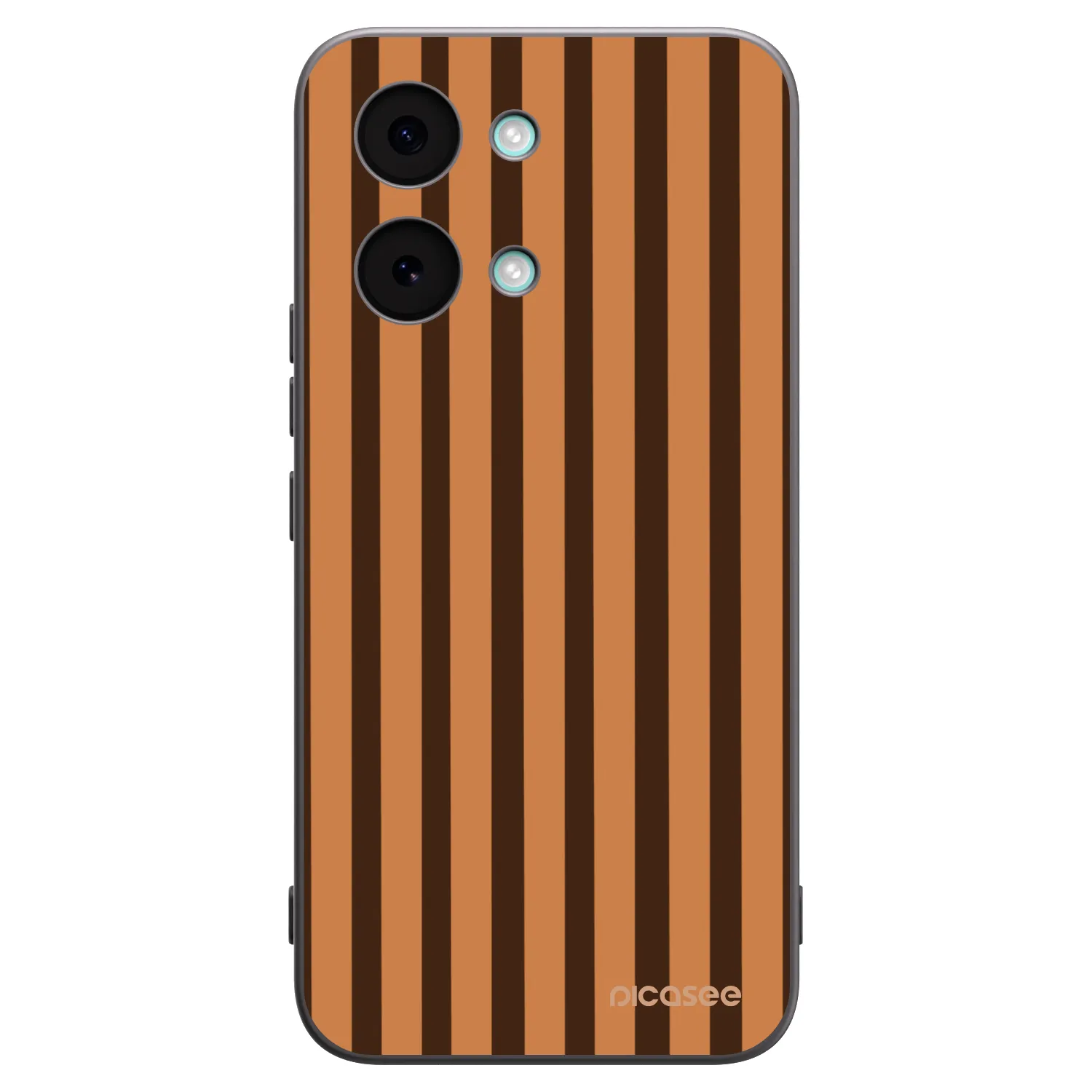 Picasee silikonový černý obal pro Xiaomi Poco X8 Pro Max - Caramel lines