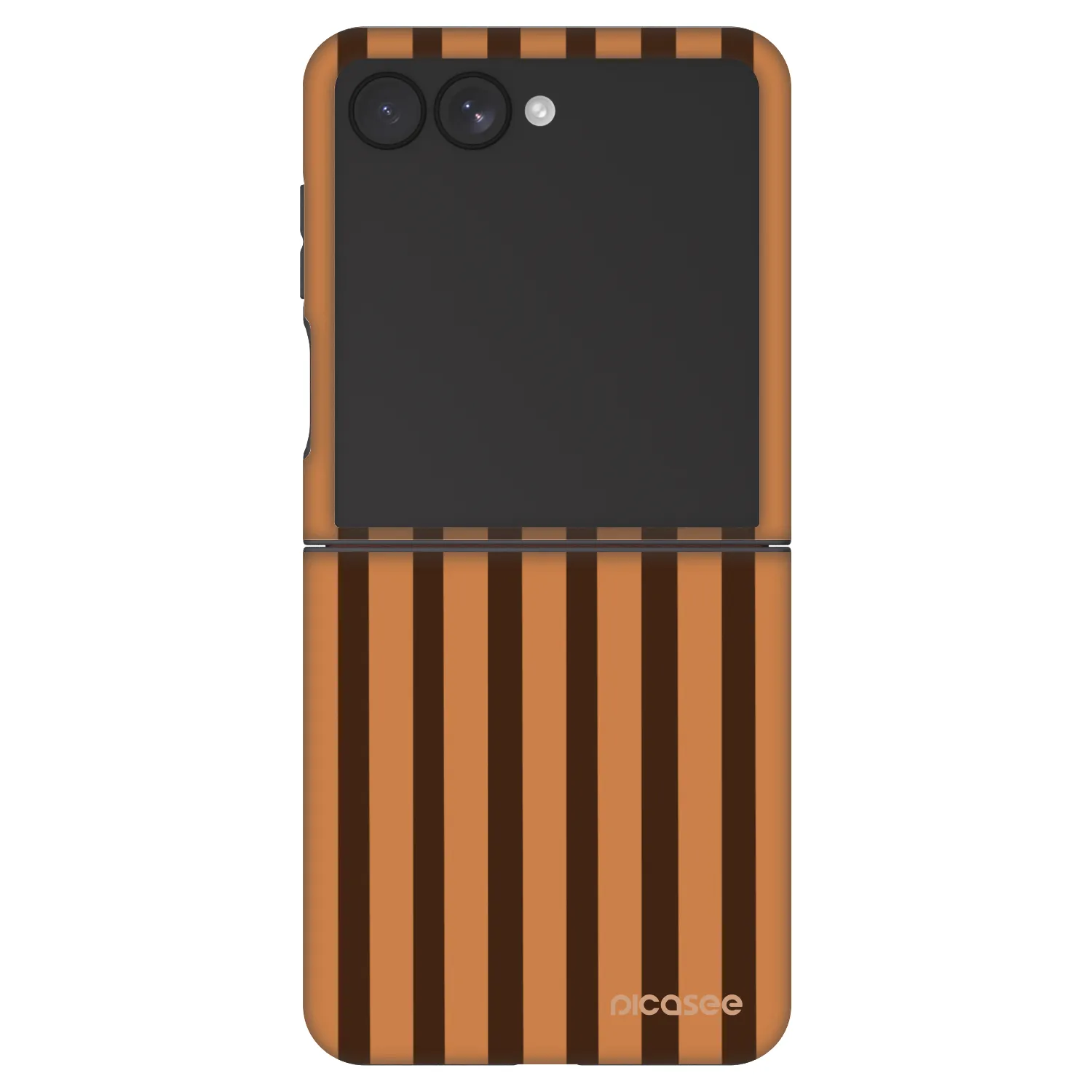 Picasee Fashion Case pro Samsung Galaxy Z Flip7 5G - Caramel lines