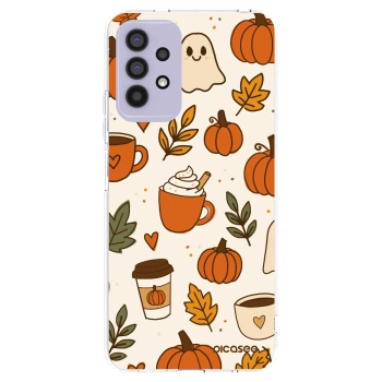 Picasee silikonový průhledný obal pro Samsung Galaxy A32 4G SM-A325F - Fall vibes