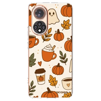 Picasee silikonový průhledný obal pro Honor 50 5G - Fall vibes