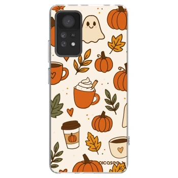 Picasee silikonový průhledný obal pro Xiaomi Redmi Note 11 Pro - Fall vibes