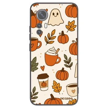 Picasee silikonový černý obal pro Xiaomi 12 - Fall vibes