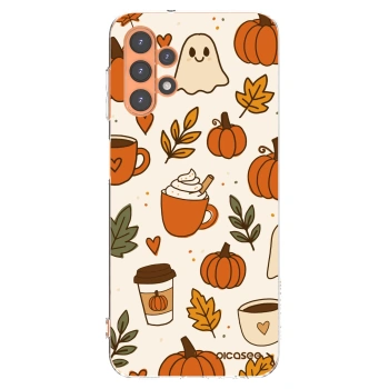Picasee silikonový průhledný obal pro Samsung Galaxy A13 4G A135 - Fall vibes