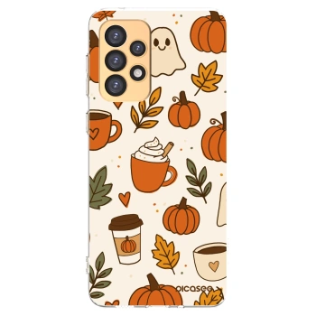 Picasee silikonový průhledný obal pro Samsung Galaxy A33 5G A336 - Fall vibes