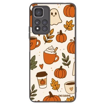 Picasee silikonový černý obal pro Xiaomi Redmi Note 11 Pro+ 5G - Fall vibes