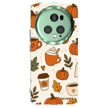 Picasee silikonový průhledný obal pro Honor Magic5 Pro - Fall vibes