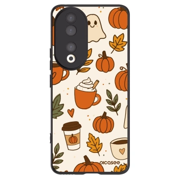 Picasee silikonový černý obal pro Honor 90 5G - Fall vibes