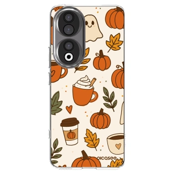 Picasee silikonový průhledný obal pro Honor 90 5G - Fall vibes