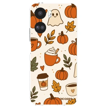 Picasee silikonový průhledný obal pro Honor 90 Lite 5G - Fall vibes