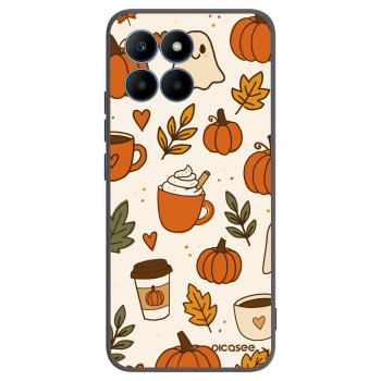 Picasee silikonový černý obal pro Honor 70 Lite - Fall vibes