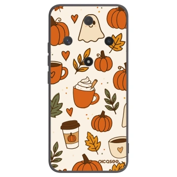 Picasee silikonový černý obal pro Honor Magic6 Lite 5G - Fall vibes