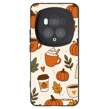 Picasee silikonový černý obal pro Honor Magic6 Pro - Fall vibes