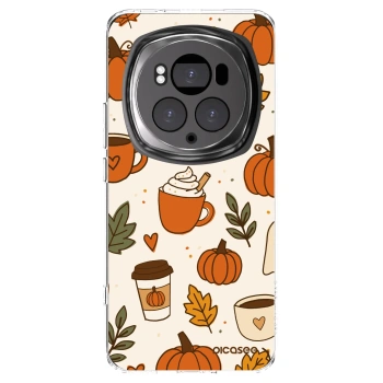 Picasee silikonový průhledný obal pro Honor Magic6 Pro - Fall vibes