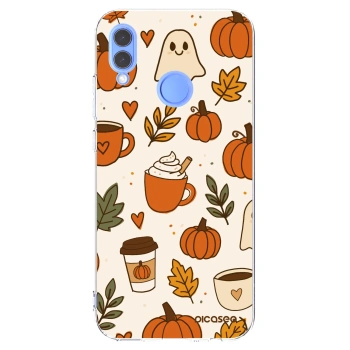 Picasee silikonový průhledný obal pro Honor 10 Lite - Fall vibes