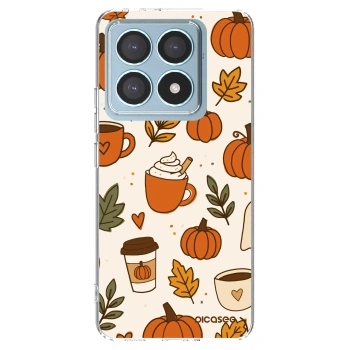 Picasee silikonový průhledný obal pro Xiaomi 14T Pro - Fall vibes