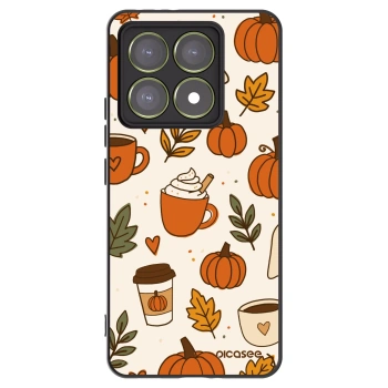 Picasee silikonový černý obal pro Xiaomi 14T - Fall vibes