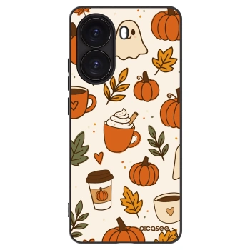 Picasee silikonový černý obal pro Xiaomi Poco X7 Pro 5G - Fall vibes
