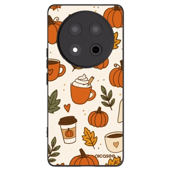 Picasee silikonový černý obal pro Honor Magic7 Lite 5G - Fall vibes