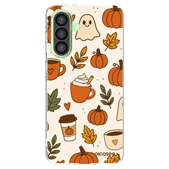 Picasee silikonový průhledný obal pro Samsung Galaxy A26 5G A266B - Fall vibes