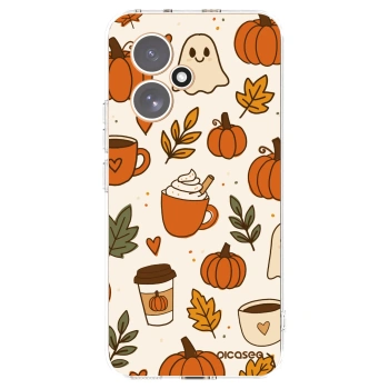 Picasee silikonový průhledný obal pro Honor 400 5G - Fall vibes