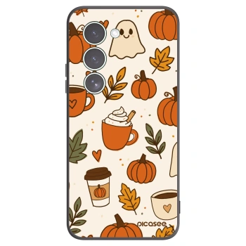 Picasee silikonový černý obal pro Xiaomi Redmi 15 5G - Fall vibes