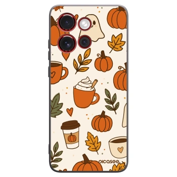 Picasee silikonový černý obal pro Motorola Edge 60 Neo 5G - Fall vibes