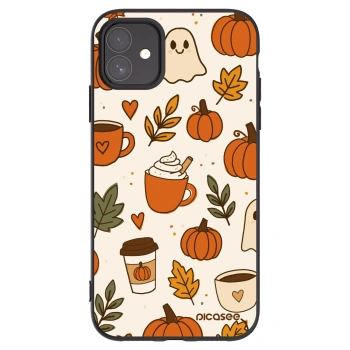 Picasee silikonový černý obal pro Apple iPhone 11 - Fall vibes